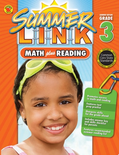Math Plus Reading Workbook Summer Before Grade 3