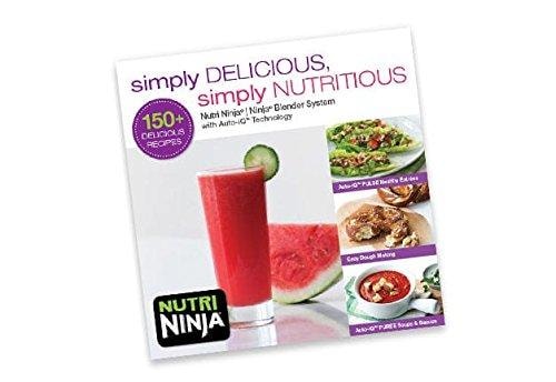 Auto-iQ Nutri Ninja Blender System Book simply DELICIOUS 150+ Recipe