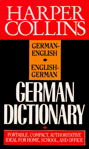 Harper Collins German Dictionary: German-English/English-German