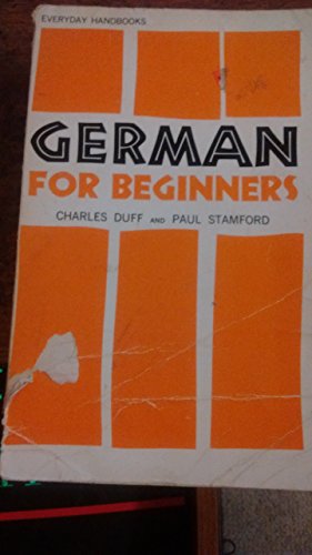 German for Beginners (Everyday Handbooks, No. 217)