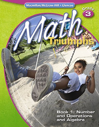 Math Triumphs, Grade 3, Student Study Guide, Book 1: Number and Operations and Algebra (MATH INTRVENTION K-5 (TRIUMPHS))