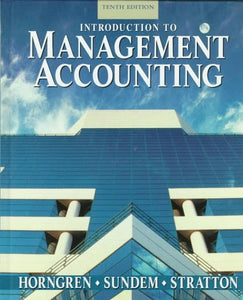 Introduction to Management Accounting