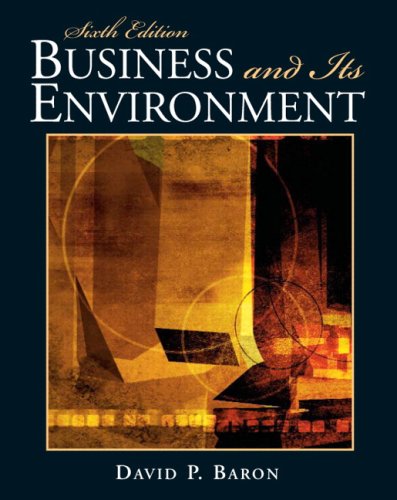 Business and Its Environment