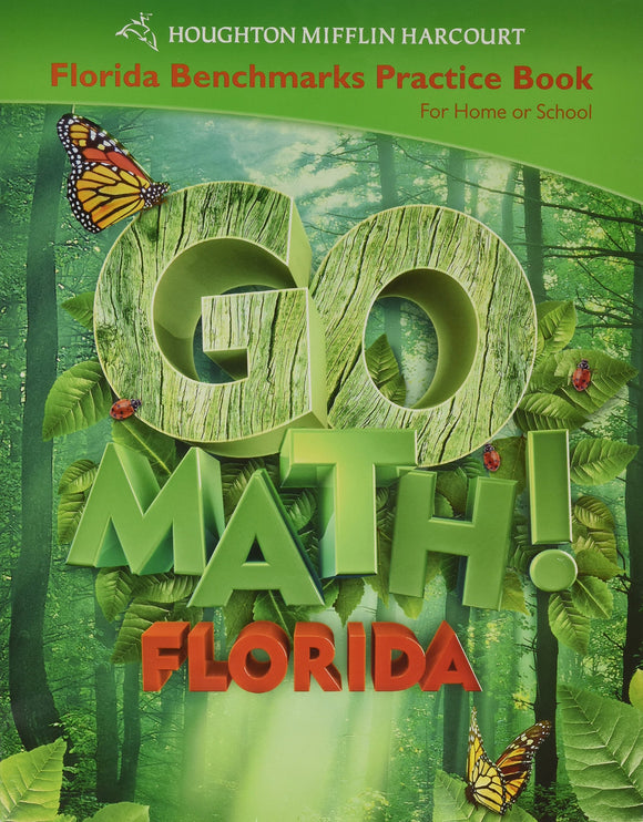 Math, Grade 1 Lesson Activity Book: Houghton Mifflin Harcourt Math Florida