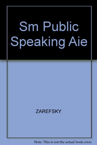 Sm Public Speaking Aie