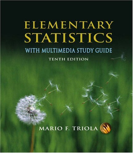 Elementary Statistics With Multimedia Study Guide (10th Edition)