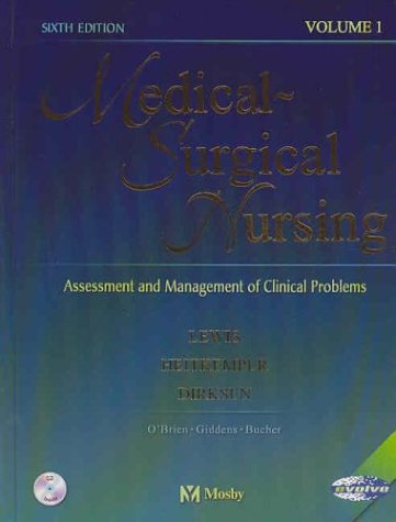 Medical-Surgical Nursing: Assessment and Management of Clinical Problems (2 volume set)