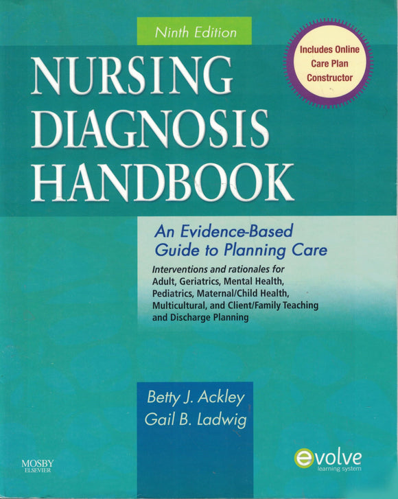 Nursing Diagnosis Handbook: An Evidence-Based Guide to Planning Care