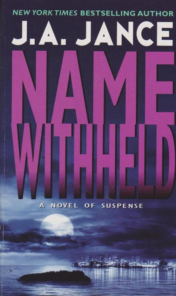 Name Withheld A J.P. Beaumont Mystery
