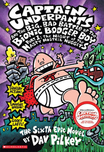 SCHOLASTIC BOOKS (TRADE) CAPTAIN UNDERPANTS AND THE BIG BAD (Set of 6)