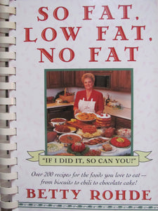 So Fat Low Fat No Fat