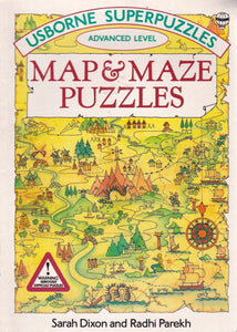 Map and Maze Puzzles (Usborne Superpuzzles Series)