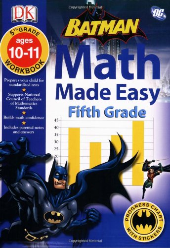 Math Made Easy: Batman: Fifth Grade