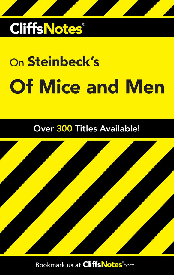 CliffsNotes on Steinbeck's Of Mice and Men (Cliffsnotes Literature Guides)