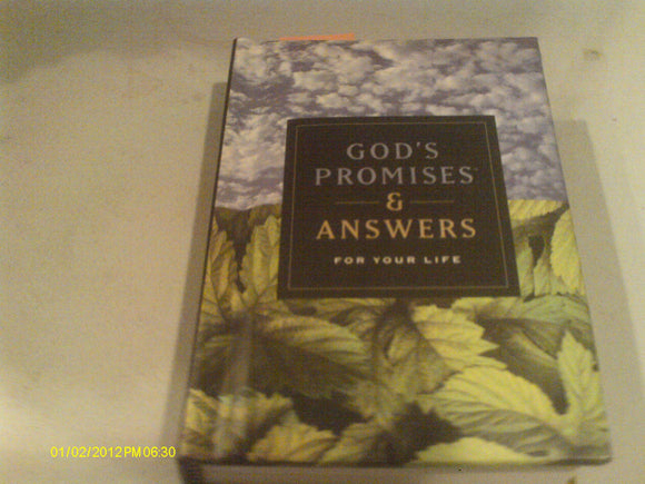 God's Promises And Answers For Your Life