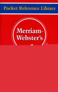 Merriam-Webster's Pocket Dictionary (Pocket Reference Library)