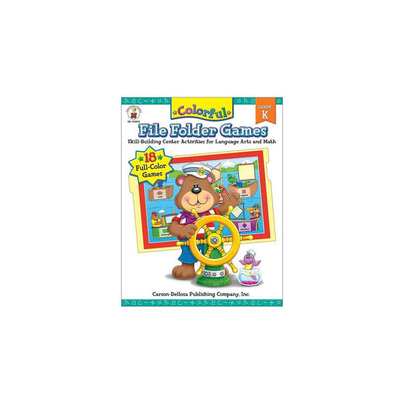 Colorful File Folder Games, Grade K (Colorful Game Books Series)