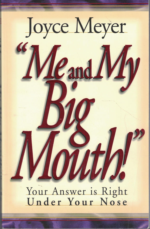 Me and My Big Mouth: Your Answer Is Right under Your Nose