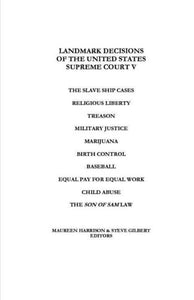 Landmark Decisions of the United States Supreme Court V