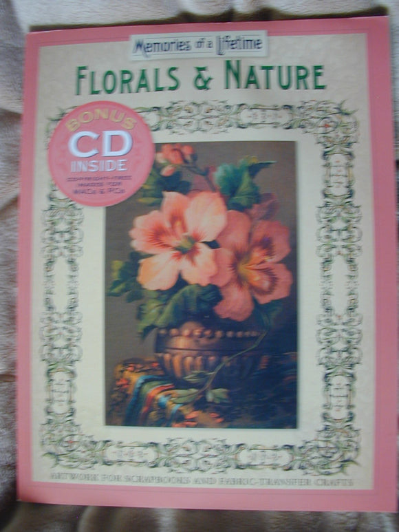 Florals & Nature, Memories of a Lifetime, Artwork for Scrapbooks and Fabric-Tran