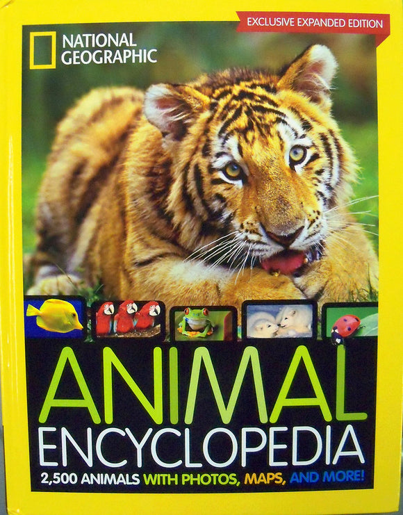 Animal Encyclopedia: 2,500 Animals with Photos, Maps, and More!