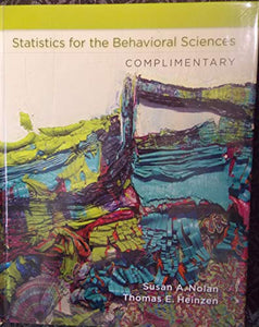 Statistics for the Behavioral Sciences