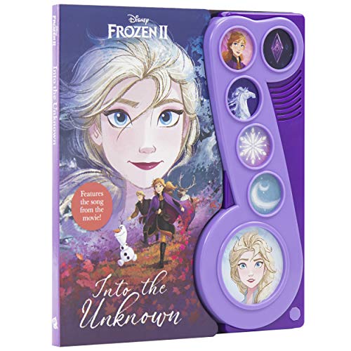 Disney Frozen 2 Elsa, Anna, Olaf, and More! - Into the Unknown Little Music Note Sound Book - PI Kids (Play-A-Song)