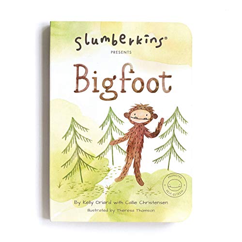 Slumberkins Bigfoot Board Book | Builds Self-Esteem | Social Emotional Tools for Ages 0+