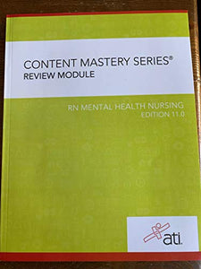 RN Mental Health Nursing Edition 11. 0