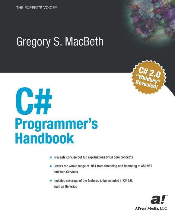 C# Programmer's Handbook (Expert's Voice)