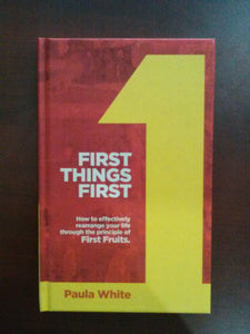 First Things First (Hardcover)