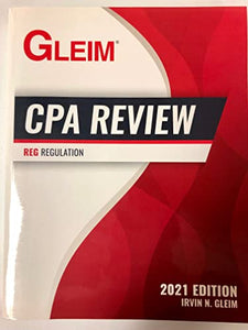 Gleim CPA Review : Regulation, 2021 Edition.