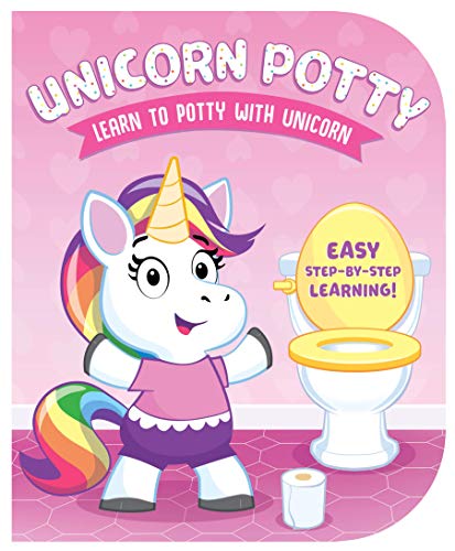 Unicorn Potty: Learn to Potty with Unicorn-With Easy-to-Follow Step-by-Step Instructions, make Potty Training Joyful and Magical! (Potty Board Books)