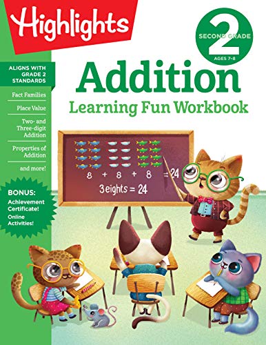 Second Grade Addition (Highlights Learning Fun Workbooks)