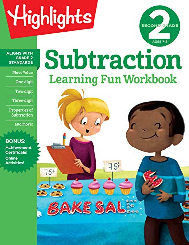 Second Grade Subtraction (Highlights Learning Fun Workbooks)