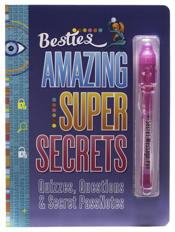 Besties Amazing Super Secrets: Quizzes, Questions & Secret Passnotes