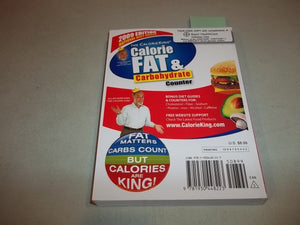 The CalorieKing Calorie, Fat & Carbohydrate Counter 2009