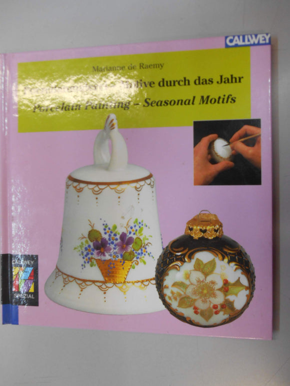 Porzellanmalerei - Motive durch das Jahr. Porcelain Painting - Seasonal Motifs.