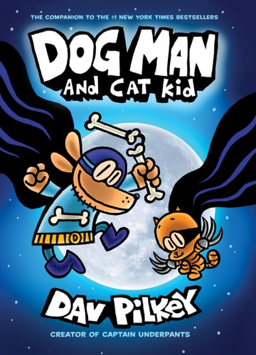 Dav Pilkey Adventures of Dog Man Series 1-6 Books Collection Set (Dog Man, Unleashed, A Tale of Two Kitties, Dog Man and Cat Kid [Hardcover], Lord of the Fleas [Hardcover], Brawl of the Wild [Hardcove