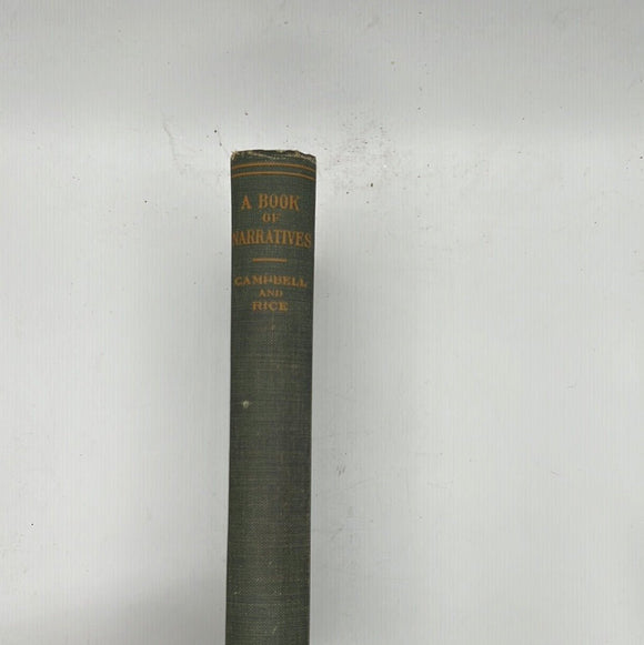 A Book of Narratives (1917) - RHM Bookstore