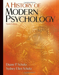 A History of Modern Psychology - RHM Bookstore