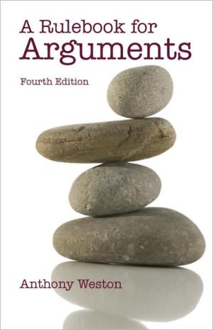 A Rulebook for Arguments (Hackett Student Handbooks) - RHM Bookstore