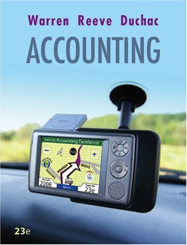 Accounting (Available Titles CengageNOW)