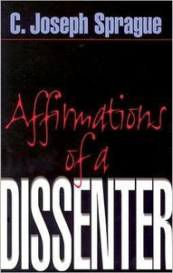 Affirmations Of A Dissenter - RHM Bookstore