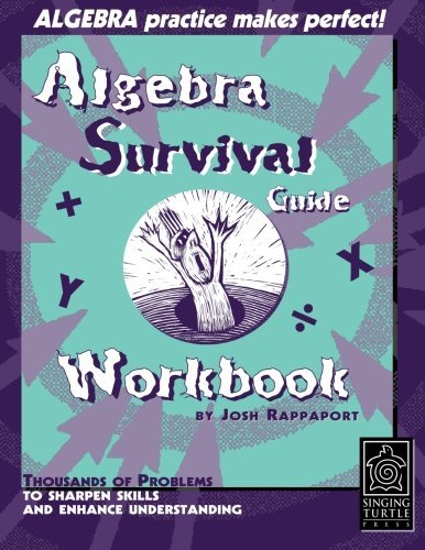 Algebra Survival Guide Workbook: Thousands of Problems To Sharpen Skills and Enhance Understanding - RHM Bookstore