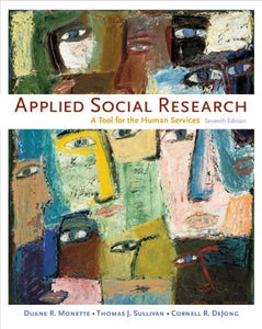 Applied Social Research: A Tool for the Human Services - RHM Bookstore