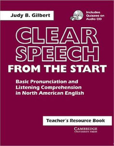 Clear Speech from the Start Teacher's Resource Book with Audio CD And Student Book - RHM Bookstore