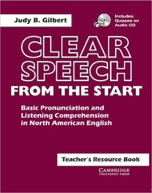 Clear Speech from the Start Teacher's Resource Book with Audio CD And Student Book - RHM Bookstore