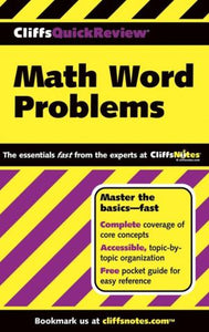CliffsQuickReview Math Word Problems - RHM Bookstore