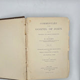Commentary of the Gospel of John (1886) - RHM Bookstore